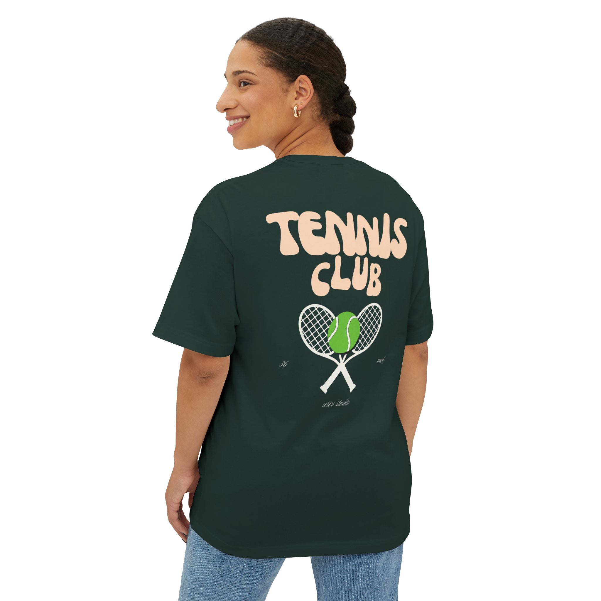 Oversized T-shirt Tennis club