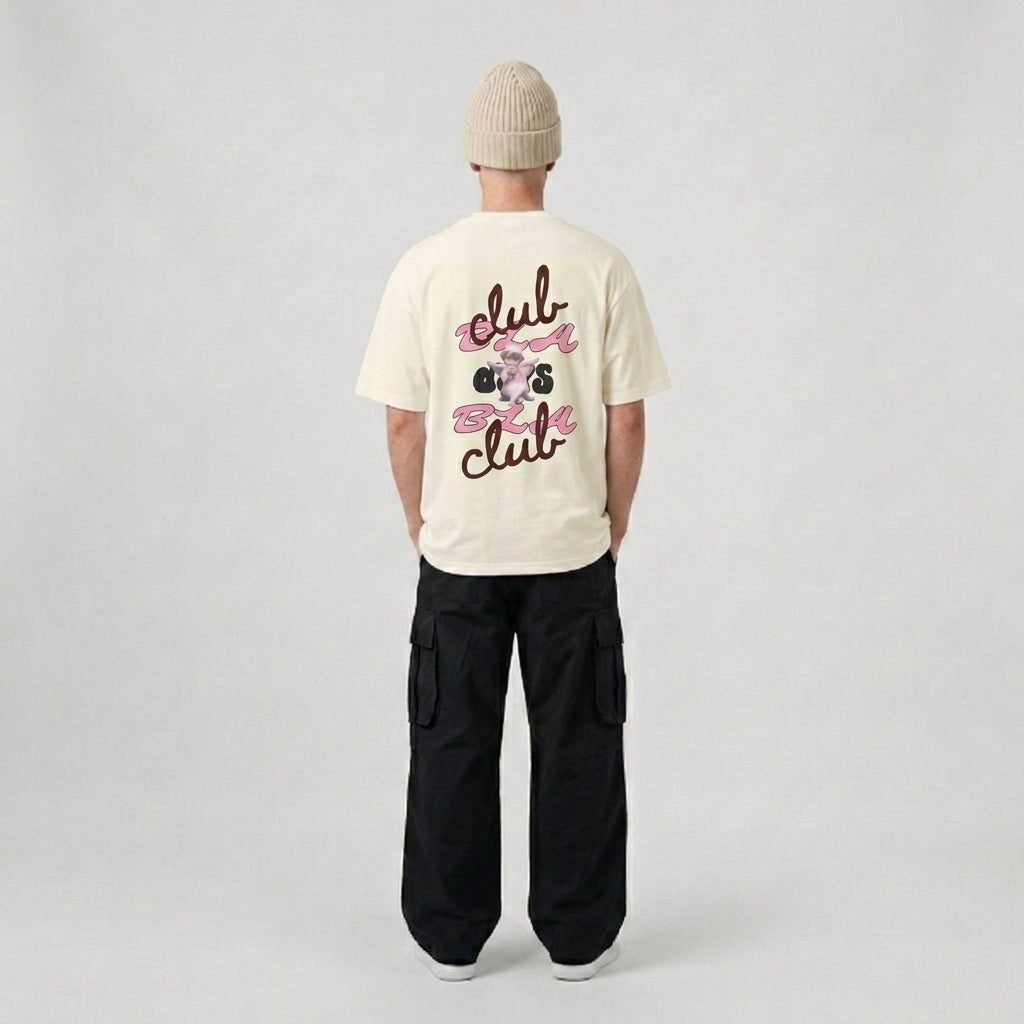 Oversized T-shirt Club Bla